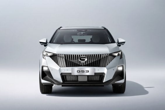 GAC GS3 2026 branco dianteira