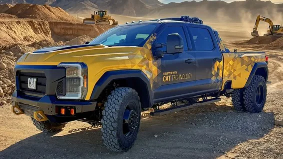 CAT truck ford super duty 2