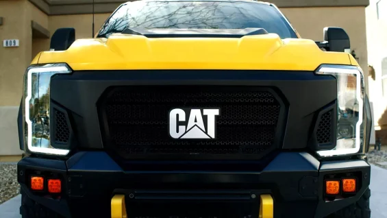 CAT truck ford super duty