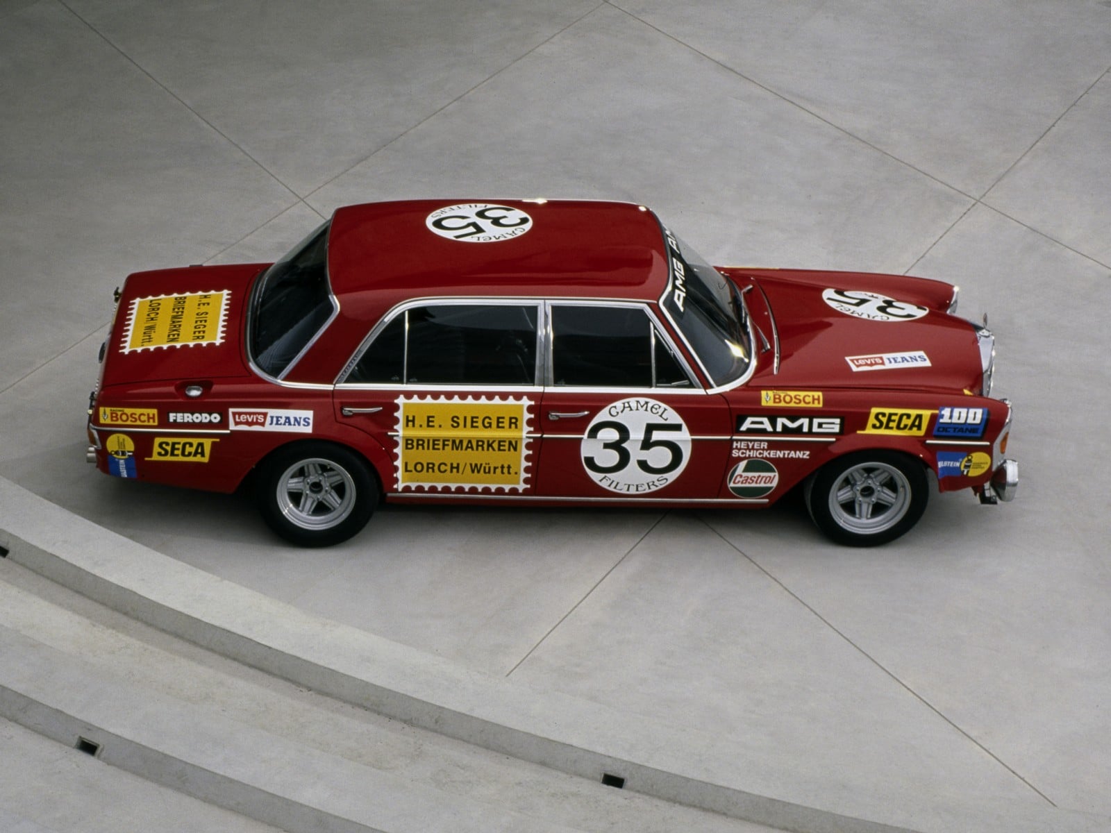 mercedes benz amg 300 sel 6 3 race car 15 (1)
