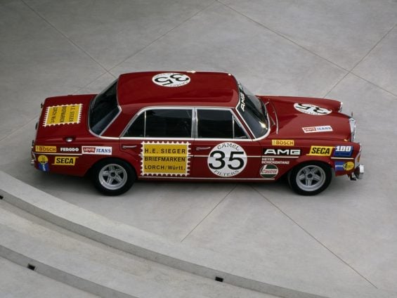 mercedes benz amg 300 sel 6 3 race car 15