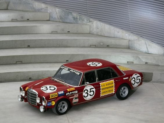 mercedes benz amg 300 sel 6 3 race car 10