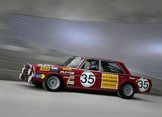 mercedes benz amg 300 sel 6 3 race car 5