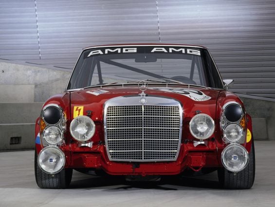 mercedes benz amg 300 sel 6 3 race car 8