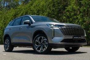 GWM Haval H6 PHEV 35 2026 Cinza Diamante frente parado