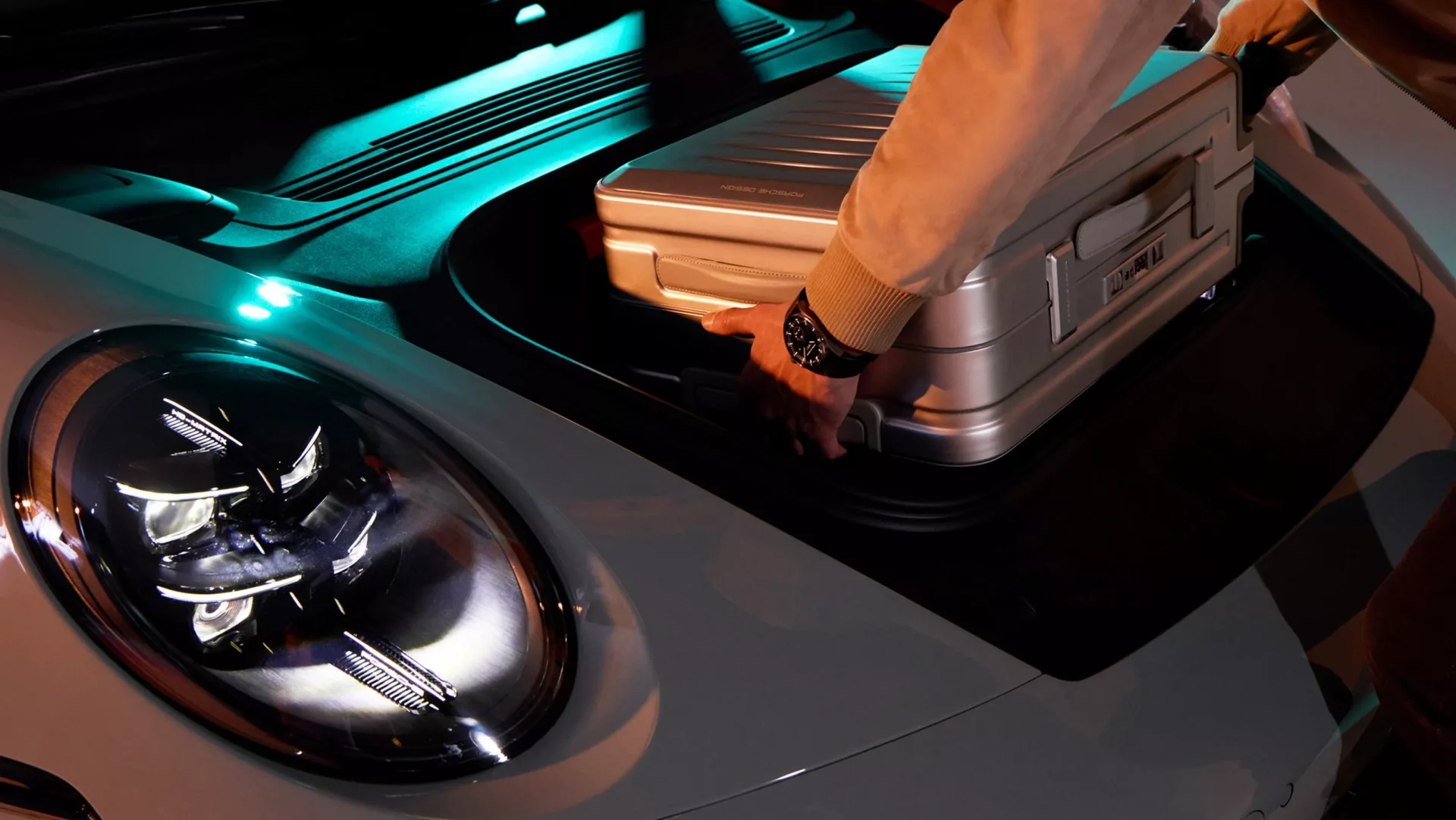 Coleção Porsche Design de malas de viagem Roadster Aluminium Trolley 2