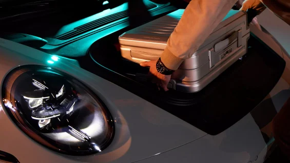 Coleção Porsche Design de malas de viagem Roadster Aluminium Trolley 2