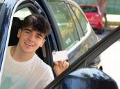 Young,Driver,In,Licensed,Car