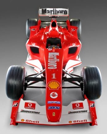 ferrari f2004 frente vertical