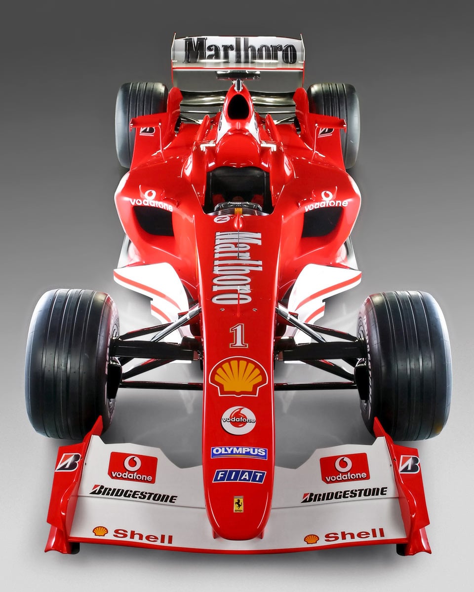ferrari f2004 frente vertical