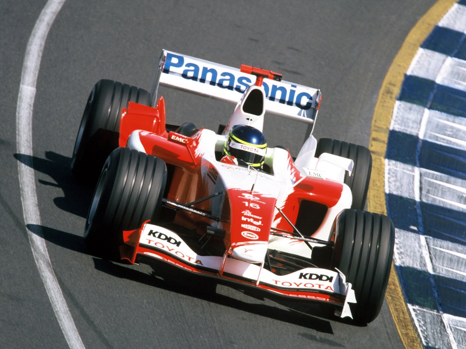 toyota tf104 Cristiano da Matta