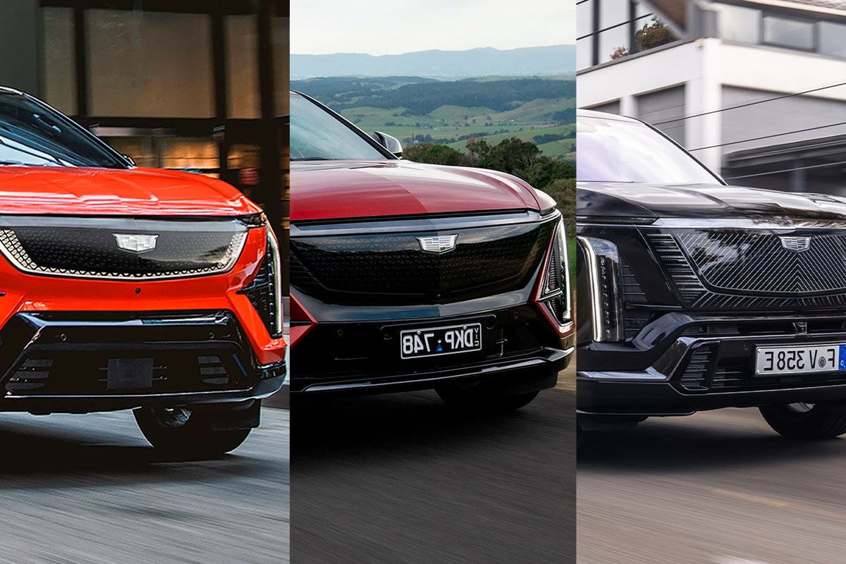 Cadillac faz sua estreia oficial no Brasil com três SUVs elétricos