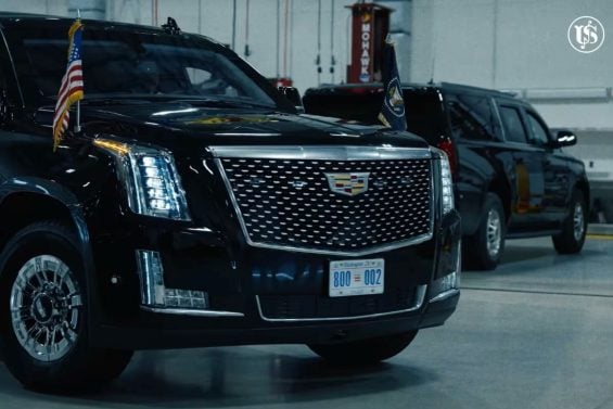 Cadillac Escalade frota presidencial de Donald Trump 3