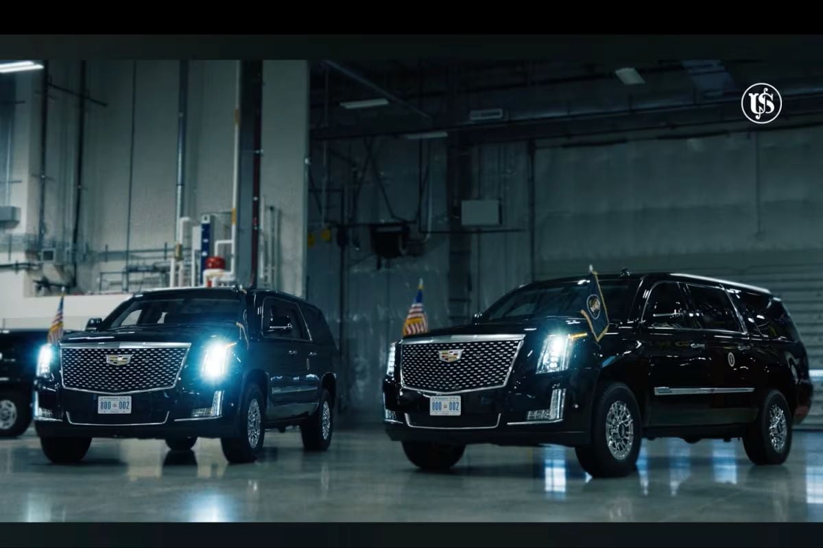 Cadillac Escalade frota presidencial de Donald Trump 2