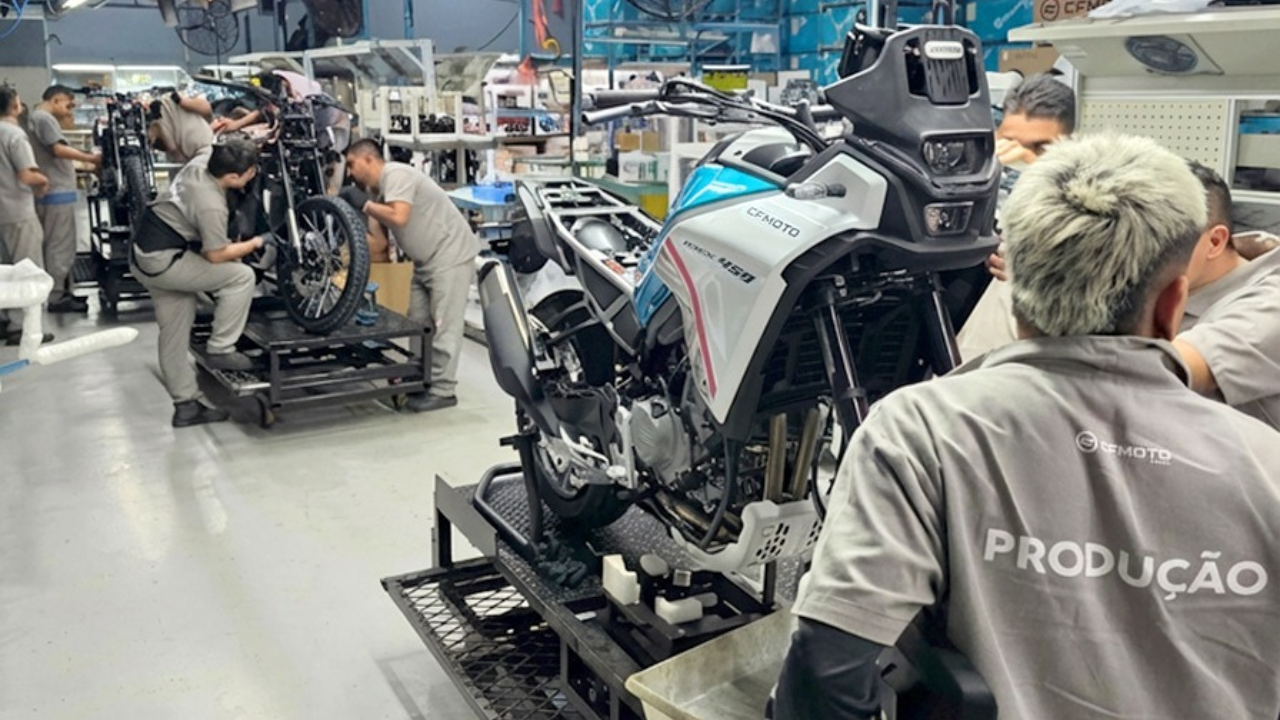 Nova no Brasil, CFMoto afirma que seu estoque de peças é suficiente para não deixar cliente na mão; vendas de consórcio começam no dia 20
