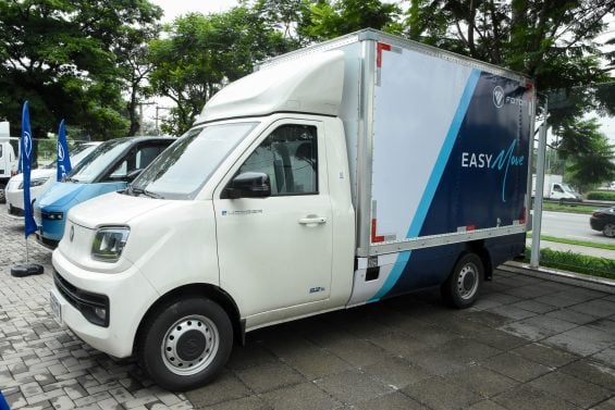 Foton lança sete novos comerciais elétricos para logística urbana no Brasil (1)