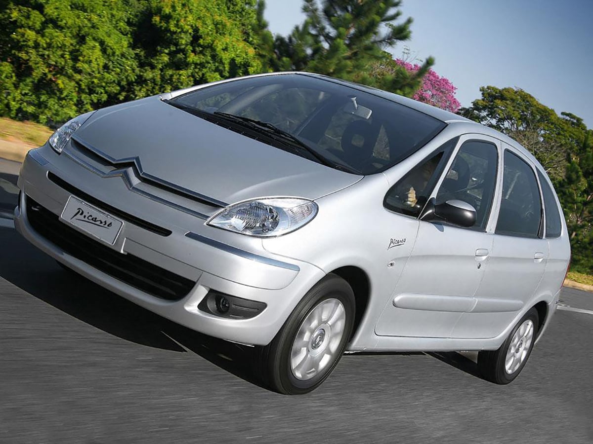 Citroen Xsara Picasso 2007 prata frente