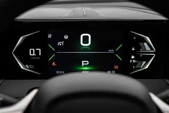 GAC GS3 2026 interior painel digital