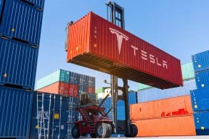 container tesla importado