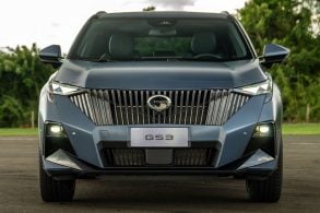 GAC GS3 20206 cinza dianteira