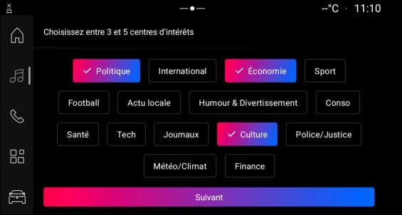RBD settings centre interets