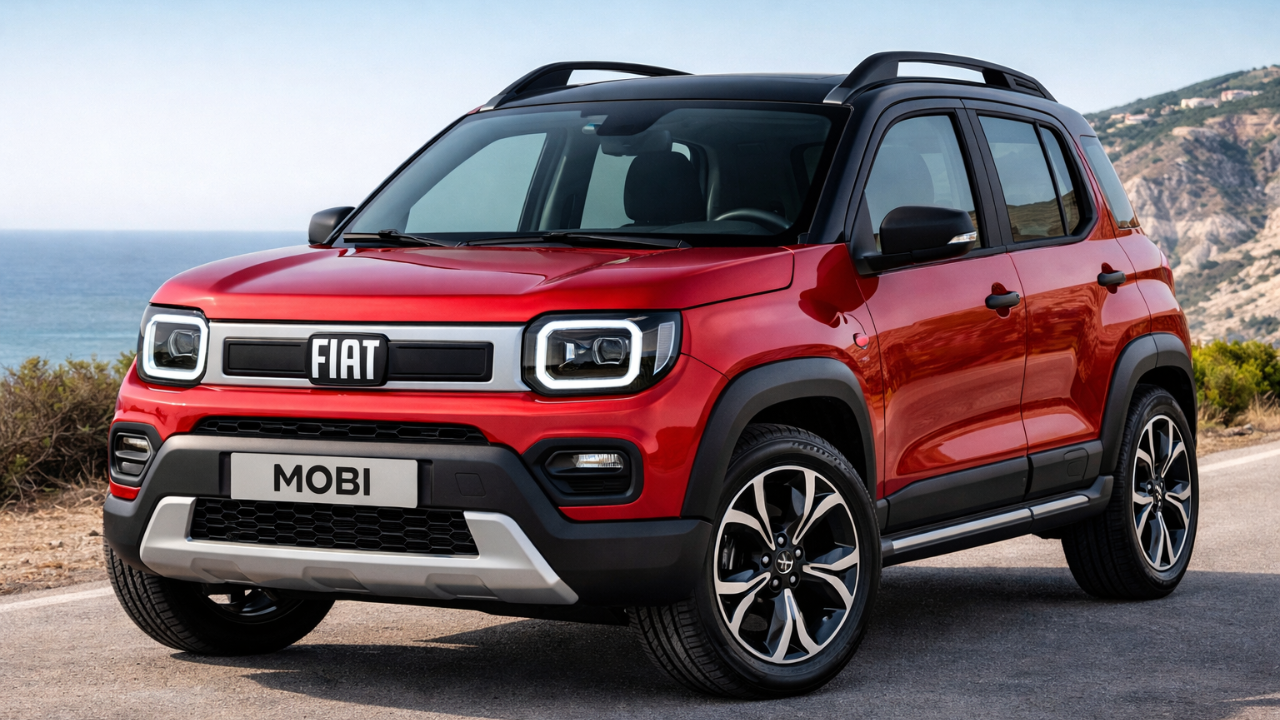 Exclusivo: novo Fiat Mobi chegará em 2028 e Fastback ficará para depois
