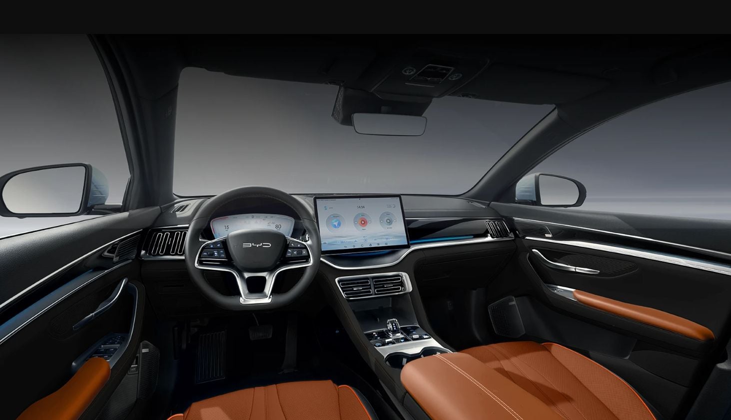 byd song plus interior