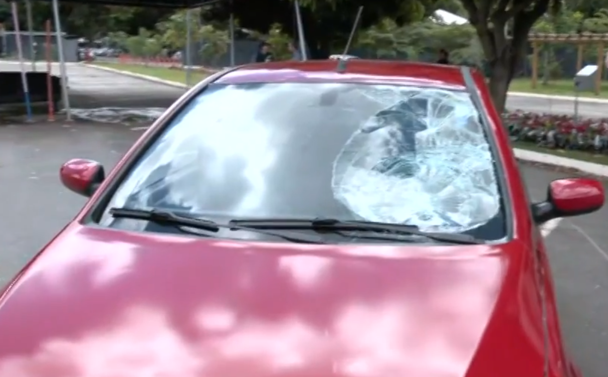 Quatro pessoas são atropeladas em prova do Detran em Goiânia