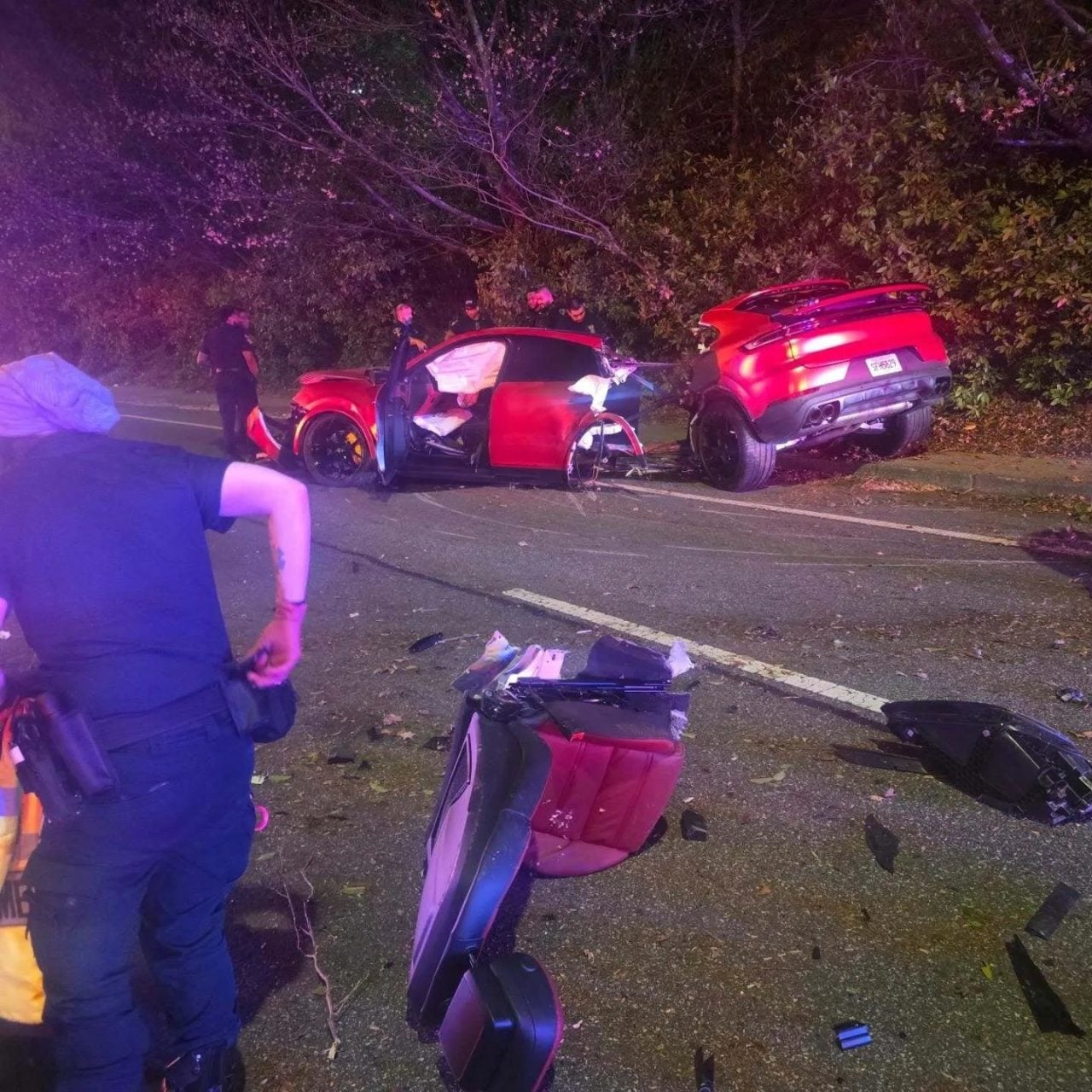 Porsche cayenne de r$ 650 mil parte ao meio em batida violenta; veja como o motorista sobreviveu (2)