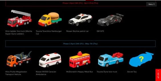 screenshot 2026 04 05 at 5 36 58 pm toyota gr gt3 mcdonalds happy meal (2)