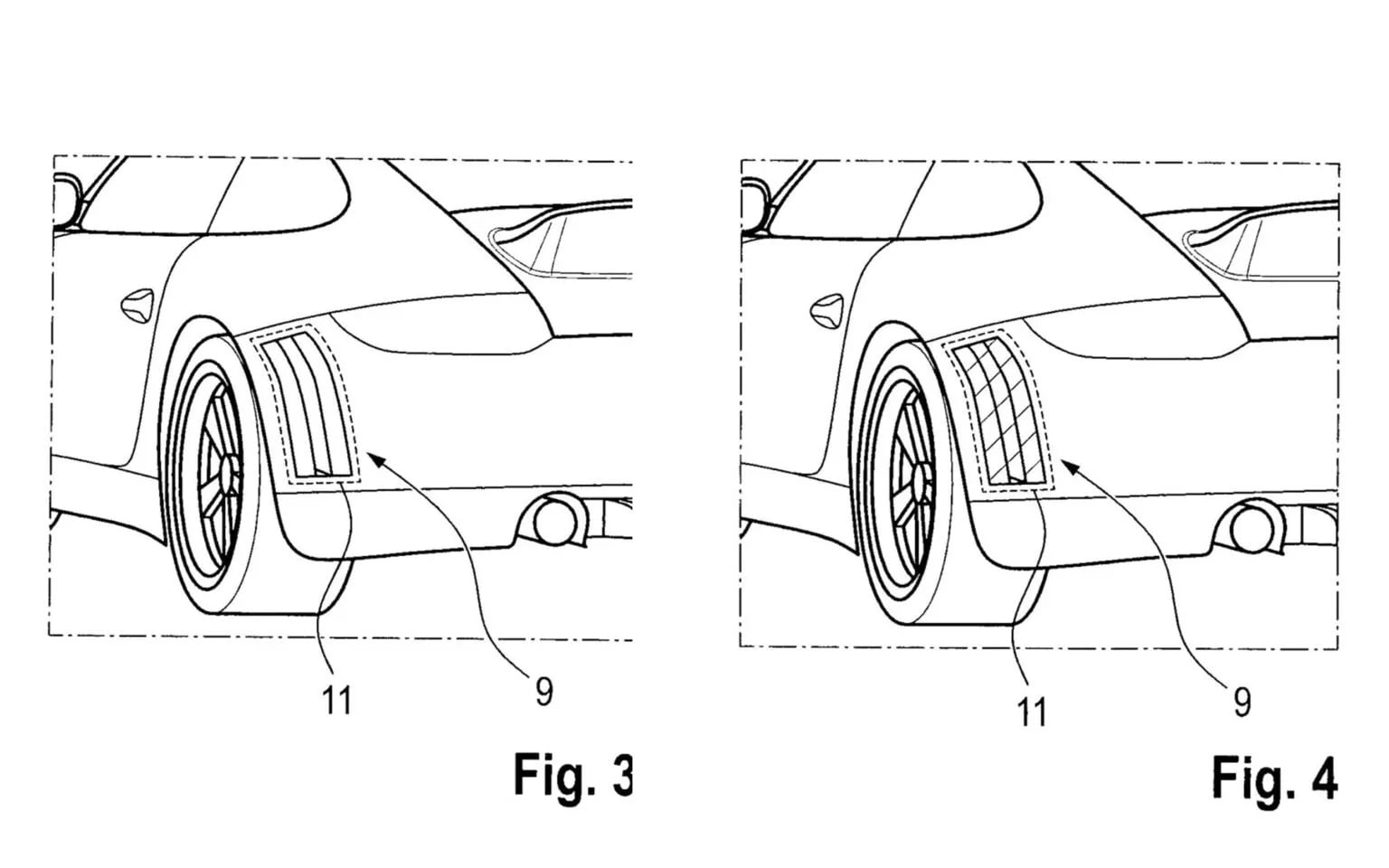 Porsche patenteia carroceria que muda de cor e cria faixas de rali sozinha (3)