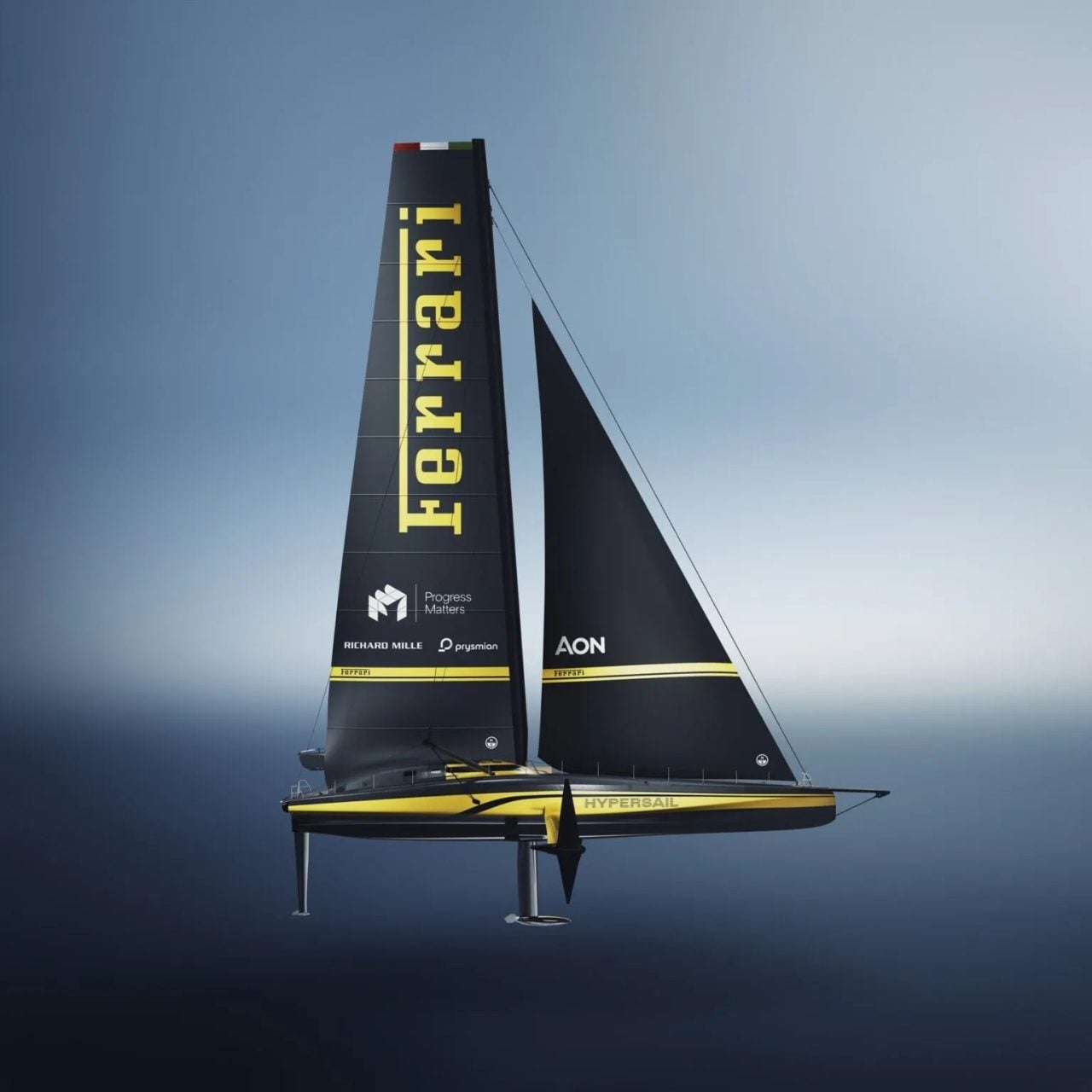 Ferrari hypersail o iate voador (1)