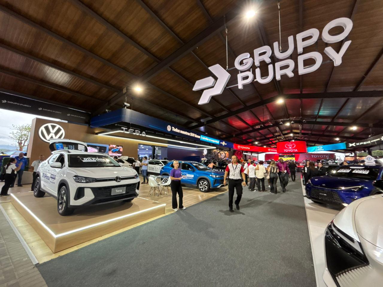 Expomovil estande da Volkswagen