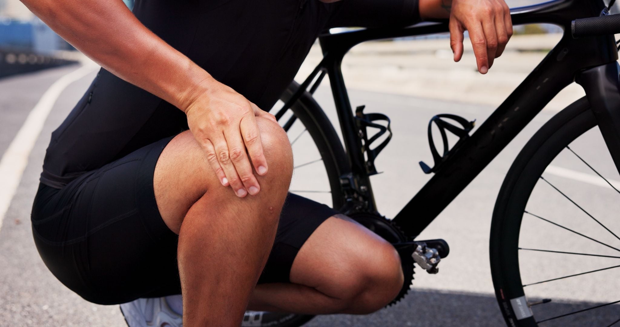 dor no joelho bike bicicleta