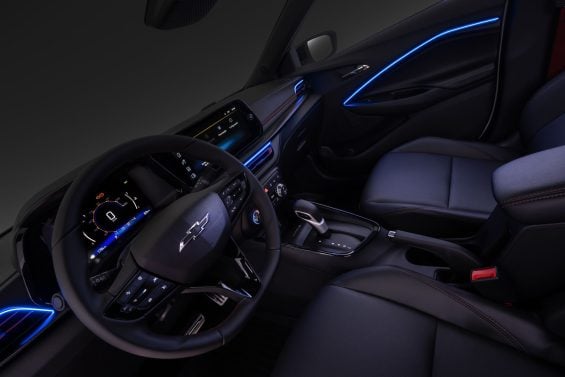Chevrolet Sonic tem interior e pacote ADAS revelados