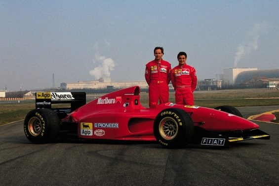 Ferrari 412 T1 Gerhard Berger Jean Alesi