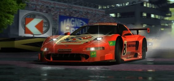 Gran Turismo 3 A Spec honda nsx gt500 chuva