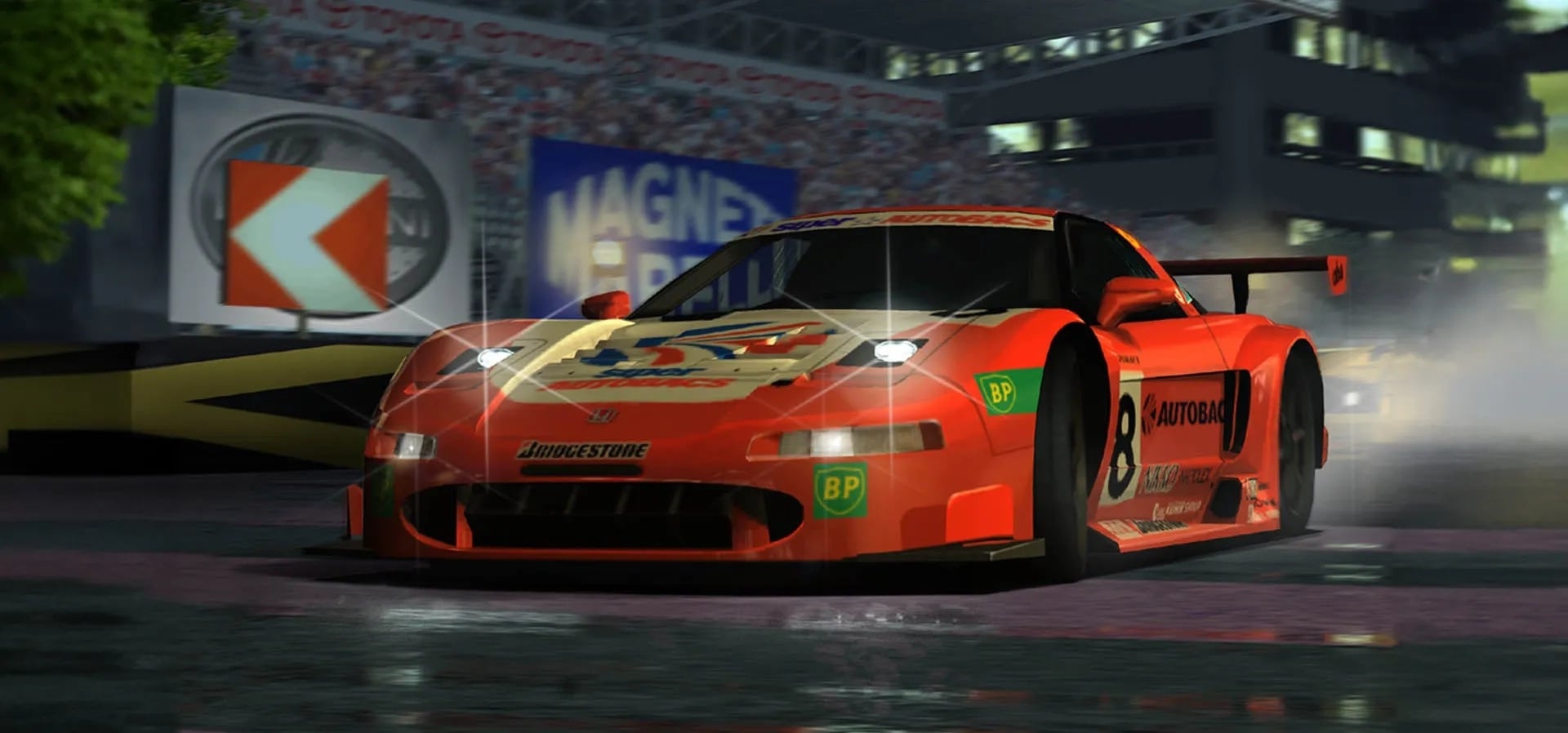 Gran Turismo 3 A Spec honda nsx gt500 chuva