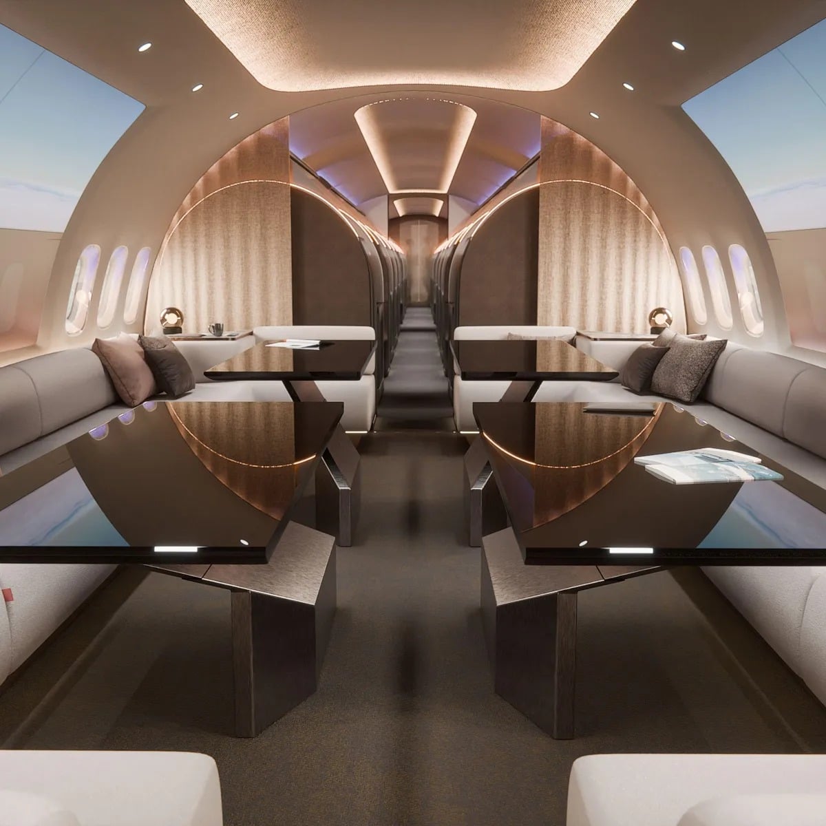 BMW e lufthansa apresentam jato de luxo inspirado em design automotivo (7)