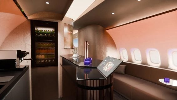 BMW e lufthansa apresentam jato de luxo inspirado em design automotivo (8)