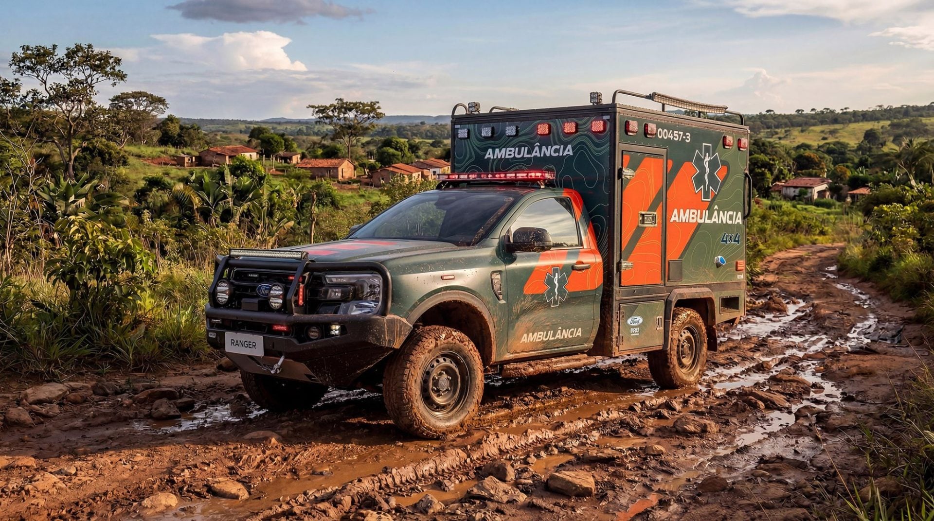 Ford Ranger Ambulancia 4x4 1