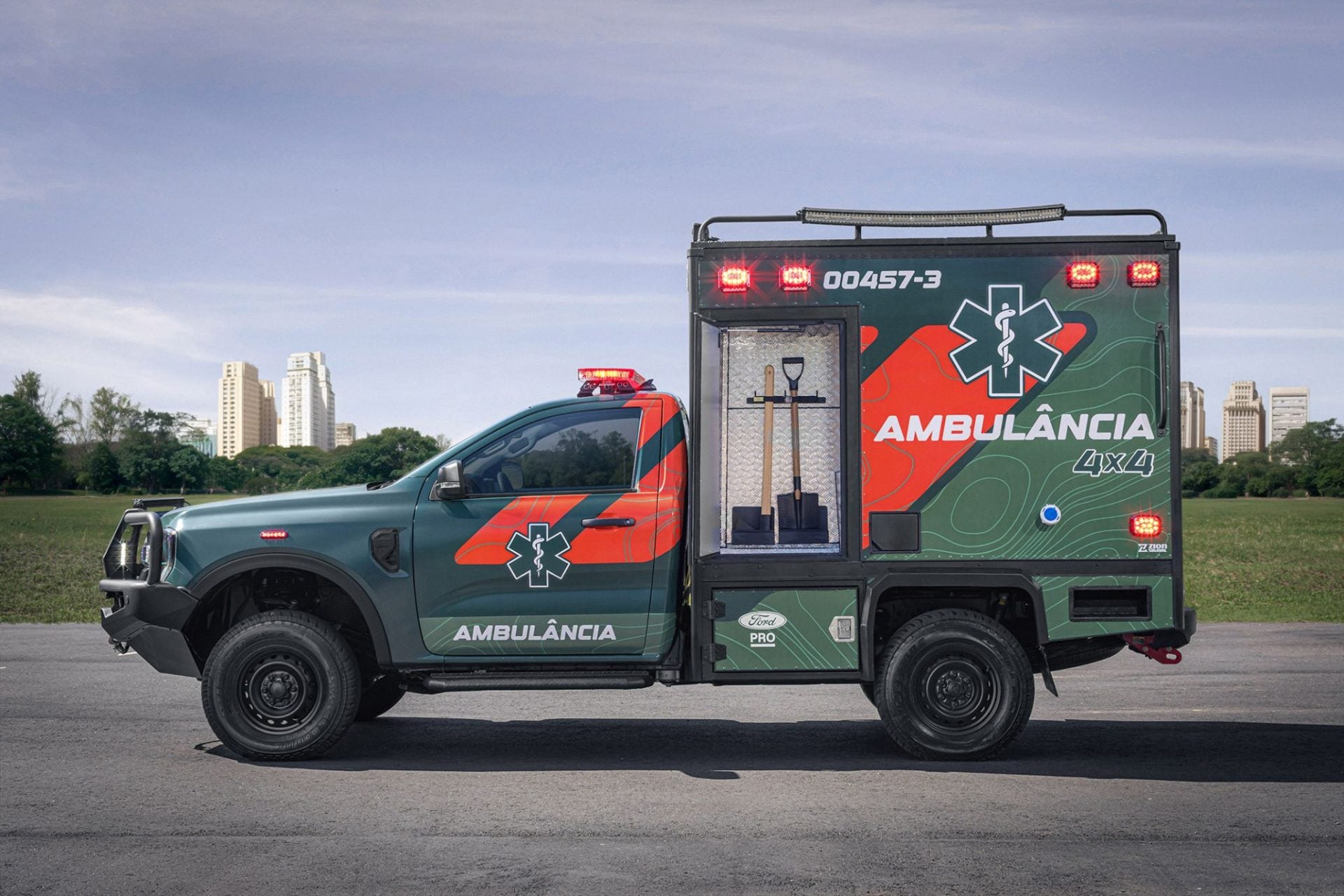 Ford Ranger Ambulancia 4x4 2
