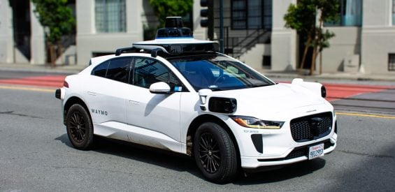 Waymo Robotáxi em operação