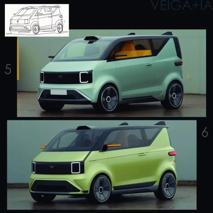 Volkswagen Fox reimaginado por luiz alberto veiga proposta 3