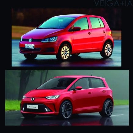 Volkswagen Fox reimaginado por luiz alberto veiga