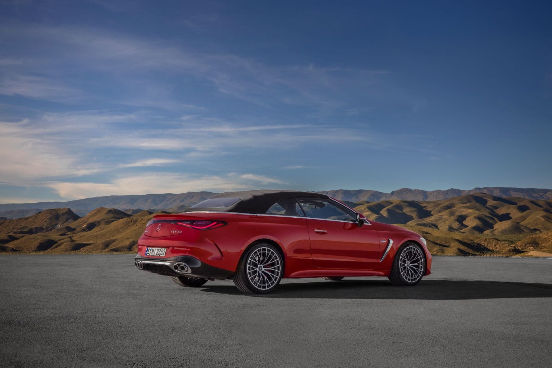 Das neue Mercedes AMG CLE 53 4MATIC+ Cabriolet The new Mercedes AMG CLE 53 4MATIC+ Cabriolet