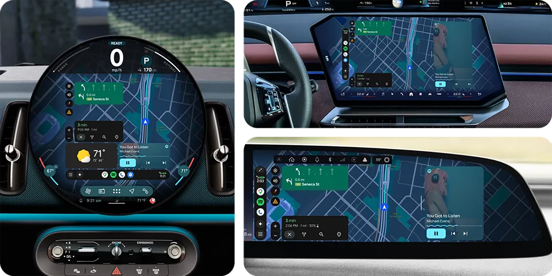 Após atualização, Android Auto se adapta perfeitamente ao formato da tela do seu carro