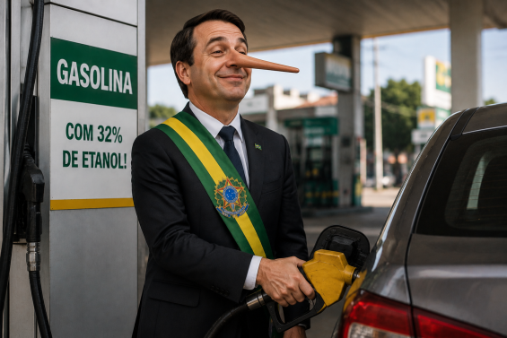 Gasolina com mais etanol: as quatro mentiras do governo