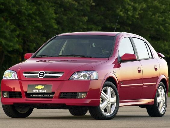 chevrolet astra gsi 16v 5 door 2003 vermelho