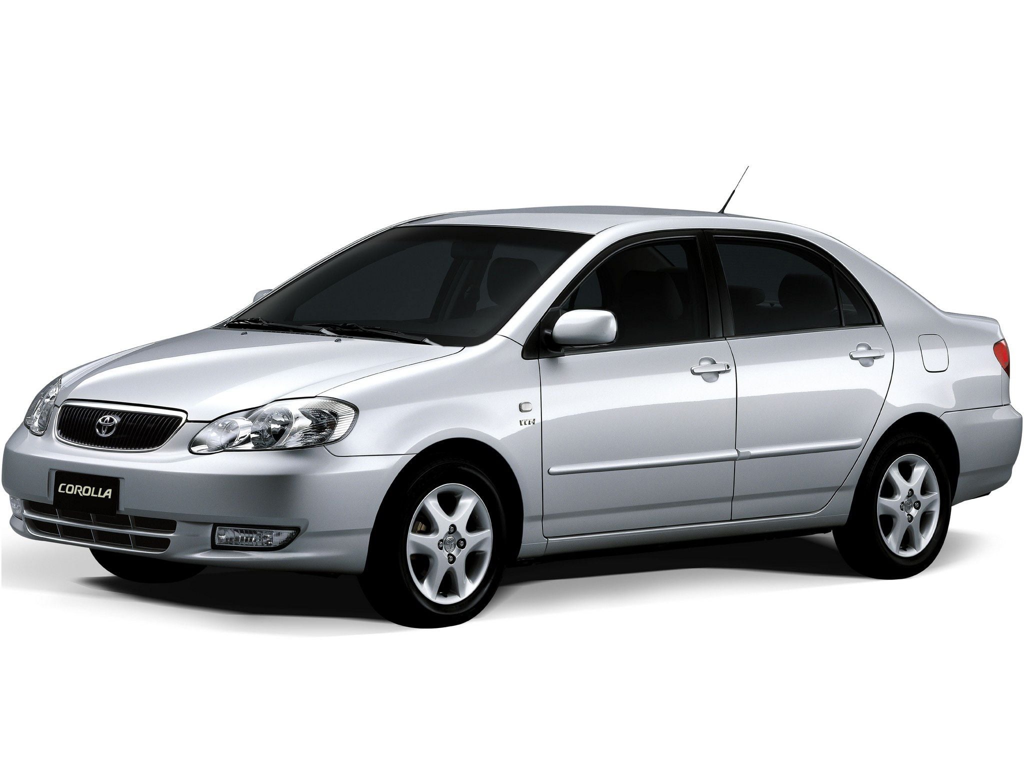 toyota corolla SE G 2003 prata frente